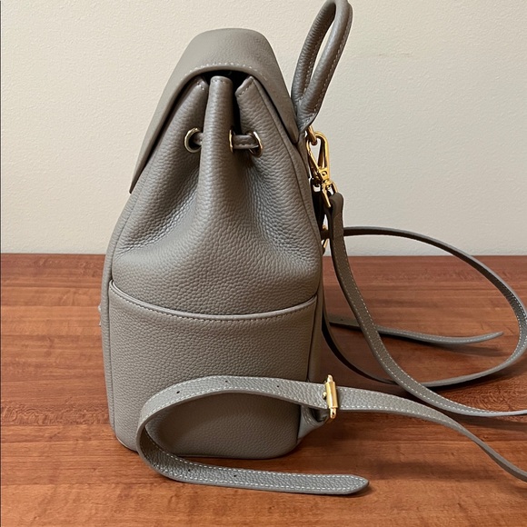 DUYP Luxury Backpack Leather Taupe - Picture 4 of 13